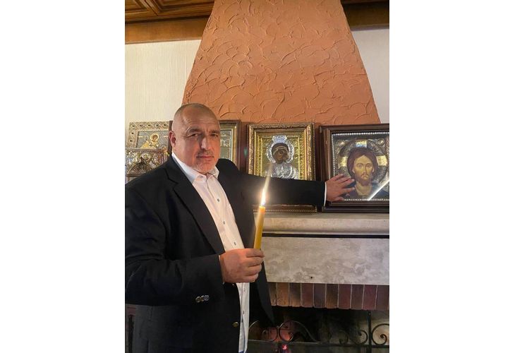 Бойко Борисов на Възкресение Христово Бойко Борисов на Възкресение Христово